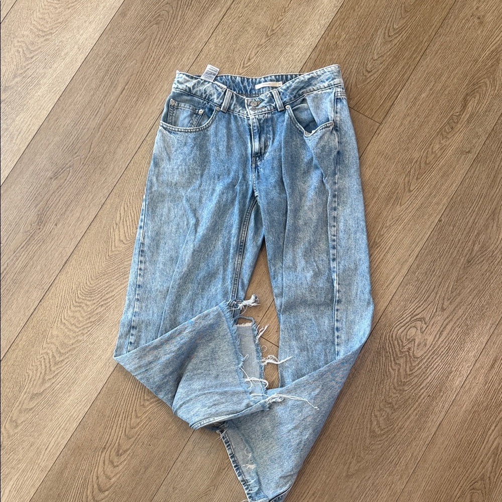Levi's Light Blue Flare & Wide Leg Jeans